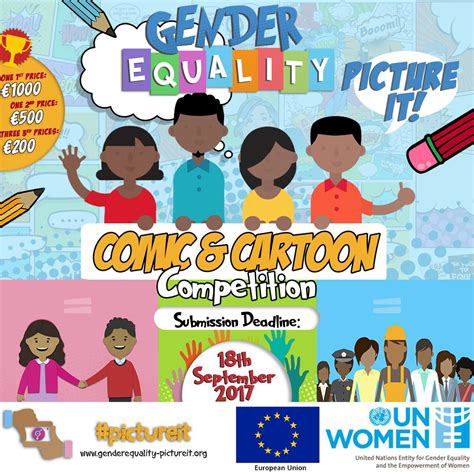 Euun Women Gender Equality Picture It Comic And Cartoon Competition 2017