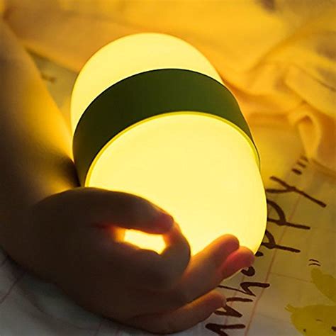 Upload photos or text to make it a specialty children's lamp. Night Lights for Kids, Baby Nursery Night Light Handheld Sleep Lamp with USB Charging Bedside ...