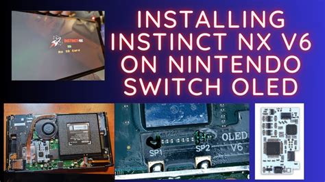 Installing Instinct Nx V6 Modchip In Nintendo Switch Oled Youtube