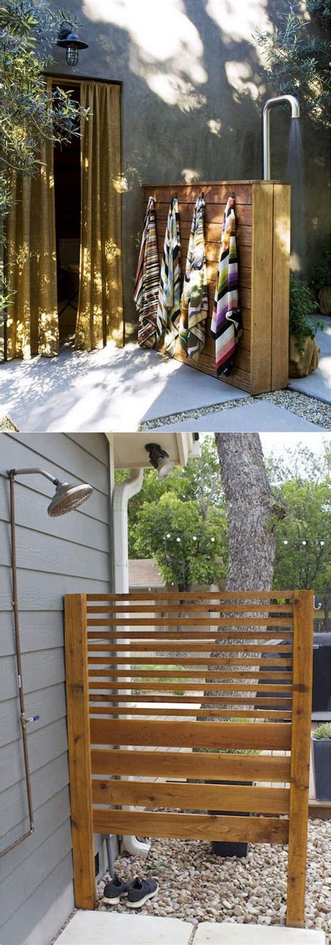 32 Inspiring Diy Outdoor Showers Lots Of Ideas On How To