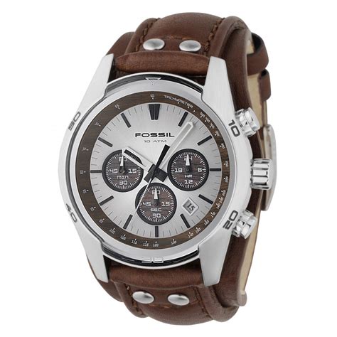 Shop with afterpay on eligible items. Fossil Fossil Men's Trend Chronograph Cuff Watch CH2565 ...