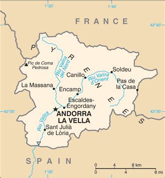 Share any place in map center, ruler for distance measurements, address search, find your location, weather forecast, regions and cities lists with capital and administrative centers are. Andorra Country Flag Map Capital City Population Location ...