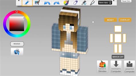 Skindex Minecraft Skin Cute Girl With Headphone Youtube