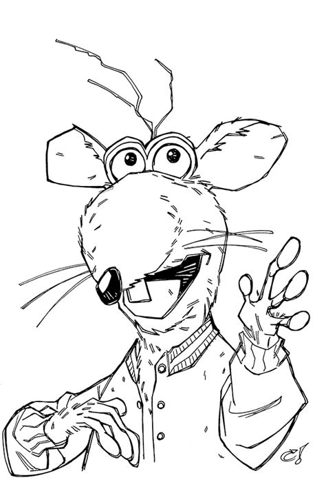 Muppets Rizzo The Rat Sketch Craig Rousseau