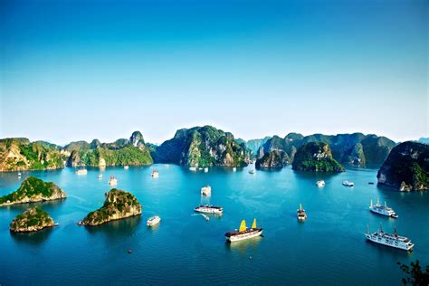 Ha long (hạ long) means where the dragon plunges into the sea. according to legend the islands were formed by a dragon who flew over this area and using his tail carved each valley with his tail. Van Don International Airport has opened near Vietnam's ...