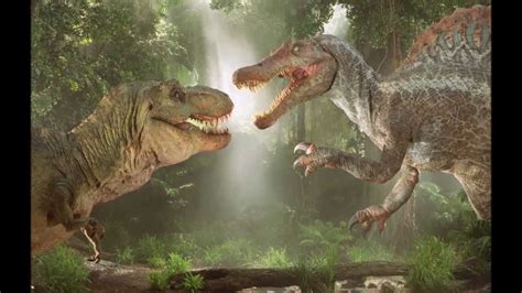 Megalodon vs T-rex HD - YouTube