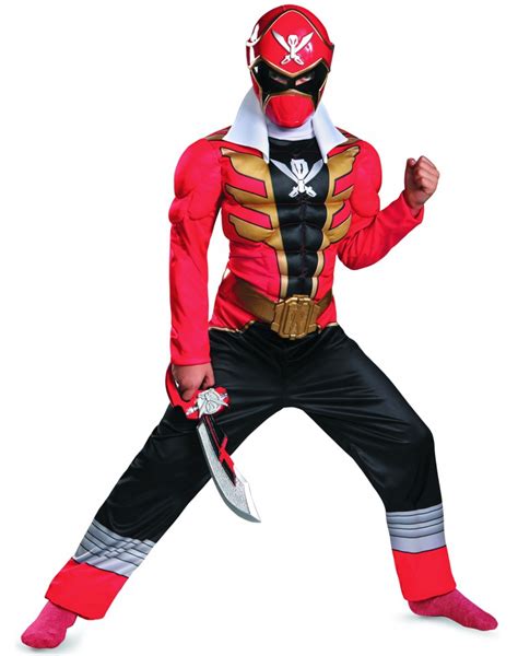 Supermega Red Ranger Classic Muscle Super Megaforce Red Power Ranger