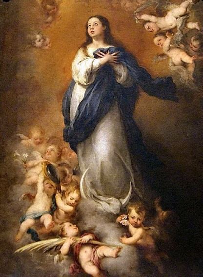 De las numerosas versiones que realizó murillo de la inmaculada concepción, ésta es una de las más populares. Bartolomé Esteban Murillo: Inmaculada del Coro, "La Niña ...