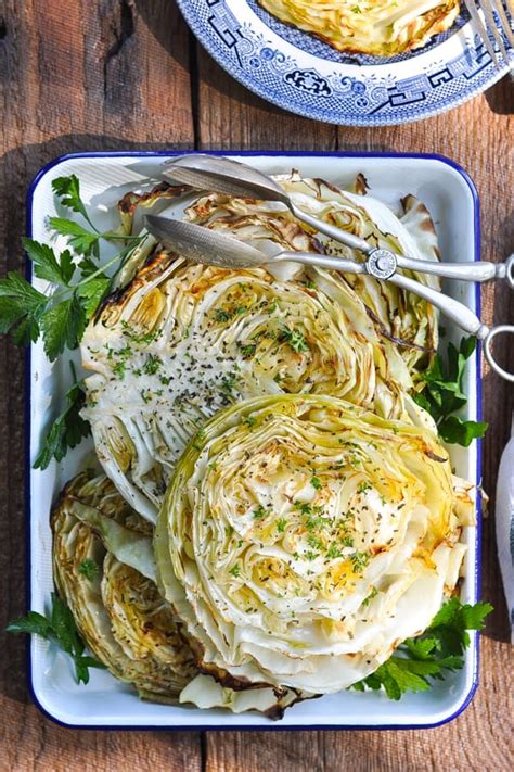 Roasted Cabbage The Seasoned Mom