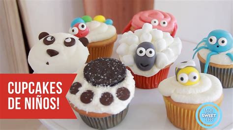aprende a hacer cupcakes bellisimos para niÑos y muy faciles con verosweethobby youtube