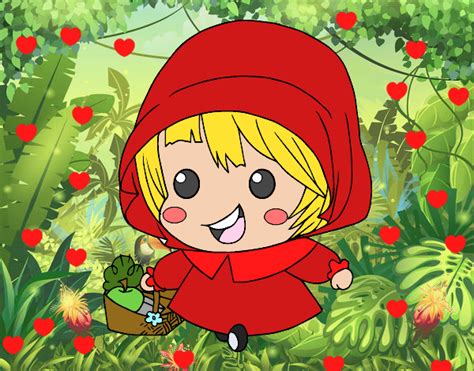 Dibujo de La caperucita roja pintado por en Dibujos.net el ...