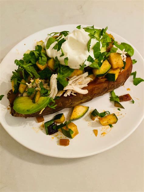 Gepofte zoete aardappel l recept l Diëtistenpraktijk Sleegers Deurne