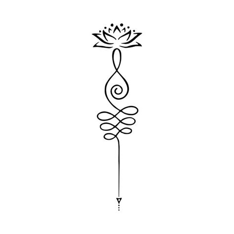 Unalome Symbol Unalome Tattoo Buddhist Symbols Ancient Symbols