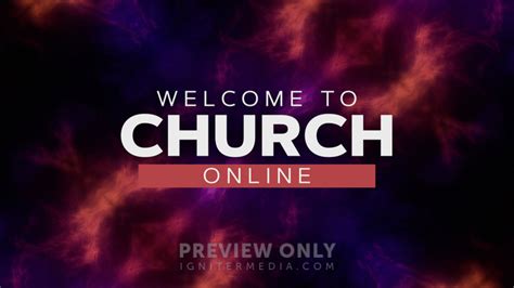 Church Online Welcome To Church Online Title Graphics Freebridge