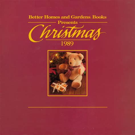 Better Homes And Gardens ® Books Presents Christmas 1989 Favorite