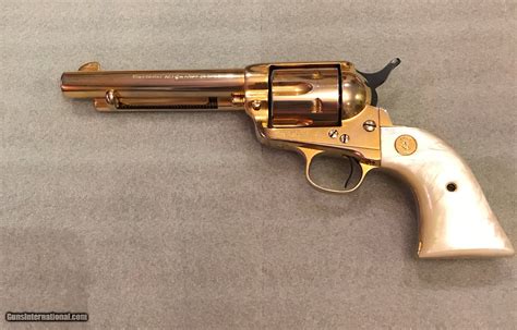 Colt Saa 38 Special Gold Plated 1st Gen