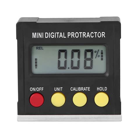 Digital Protractor Mini Inclinometer Horizontal Angle Meter