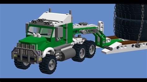 Greatest Custom Lego Tractor Trailer Semi Truck Set Ever Moc Youtube