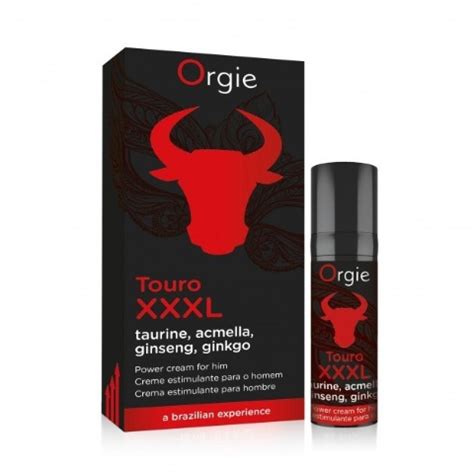 Orgie Touro XXXL Erection Cream ml erekční a zvětšující krém na penis TryIn