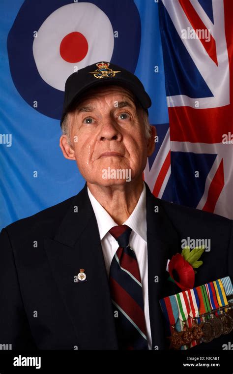Tearful Royal Air Force Veteran At Reunion Stock Photo Alamy