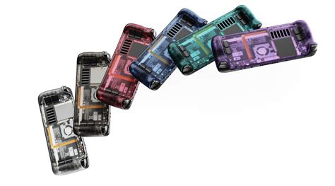 Steam Deck Transparent Backplates By Jsaux Are Launching In New Colors