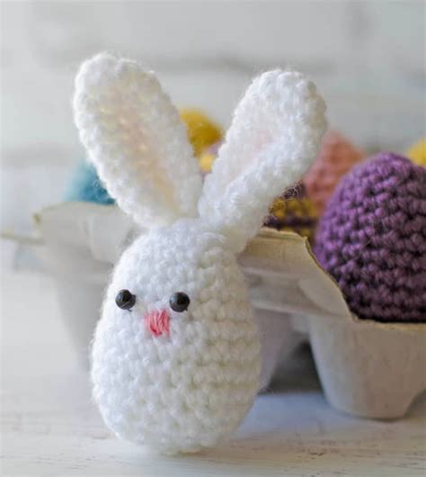 Crochet Easter Egg Bunny Crochet 365 Knit Too