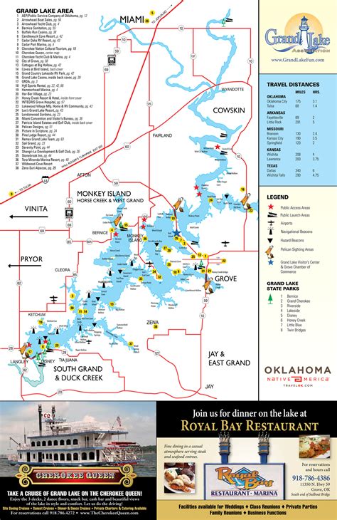 30 Map Of Grand Lake Ok Maps Database Source
