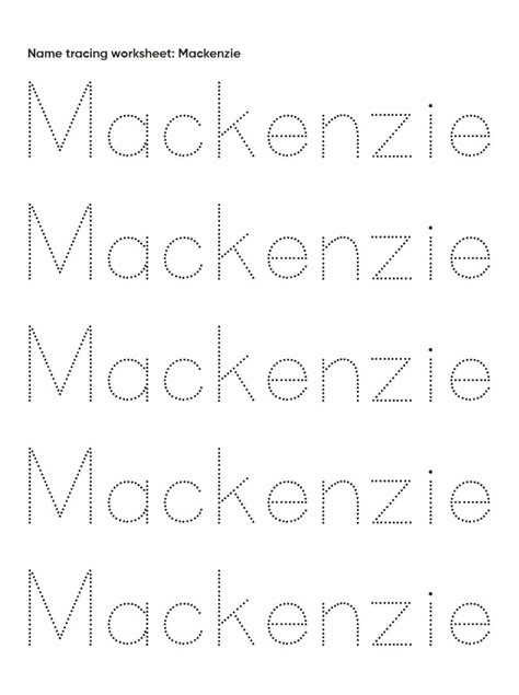 Name Tracing Free Printable You Can Use It To Create Your Own Name