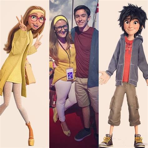 Hiro And Honey Lemon From Big Hero 6 Disney Costumes At D23 Expo