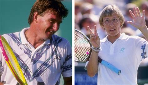 Martina navratilova proposes during us openthe tennis star pops the question on the stadium's big screen, before going on to win a doubles match on another. "Battle of Champions" zwischen Jimmy Connors und Martina ...