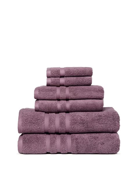 Luxury Towel Set 6 Pc Towel Set Colorful Bath Luxury Towels