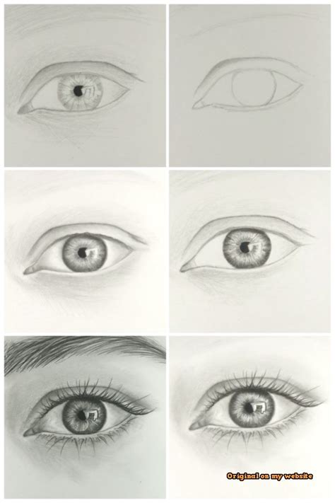 Art Drawings Tumblr - Wie man ein realistisches Auge Schritt für