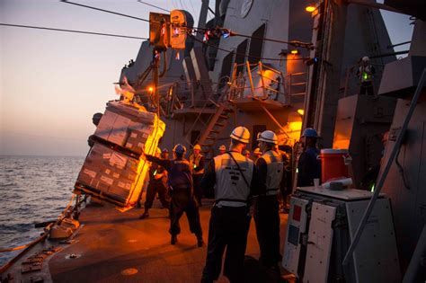 Dvids Images Uss Farragut Underway Replenishment Image 11 Of 11