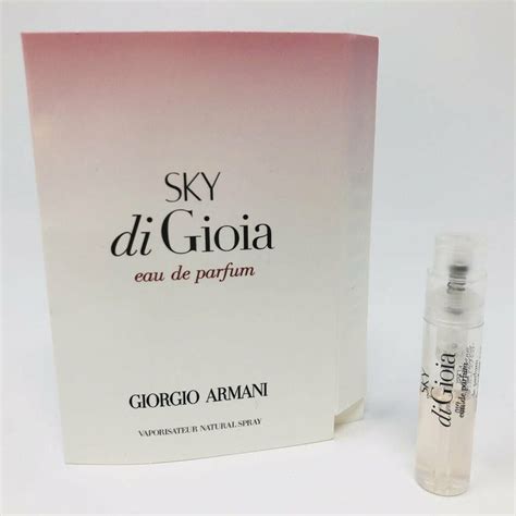 Oferta De Muestra Del Perfume Giorgio Armani Sky Di Gioia Edp 12 Ml
