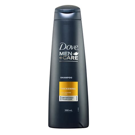 There's little thought put into what they can do for your hair other than get some of the dirt out. Dove Men+Care Thickening Shampoo
