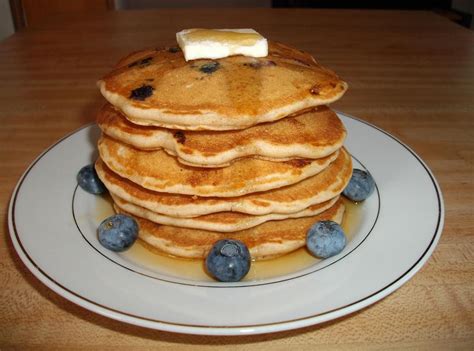 Blueberry Sour Cream Pancakes Just A Pinch Recipes