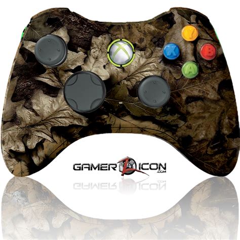 Xbox 360 Modded Controller Brown Leaf Camo Your