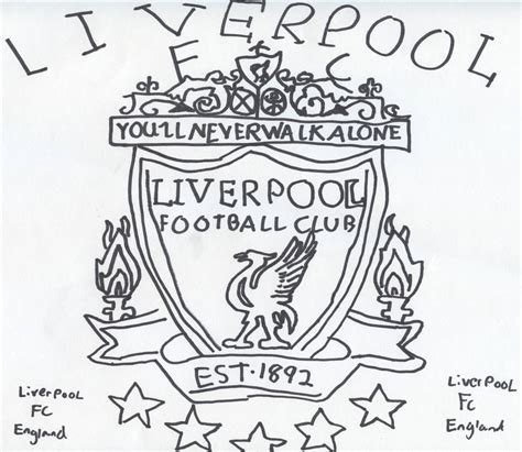 Liverpool Fc Sketch By Mikeyboy17 On Deviantart