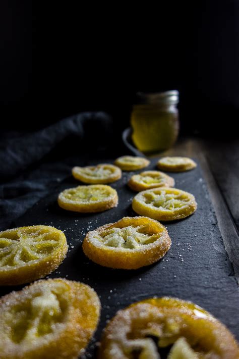 How To Make Candied Lemon Slices Recipe Candied Lemon Slices Lemon