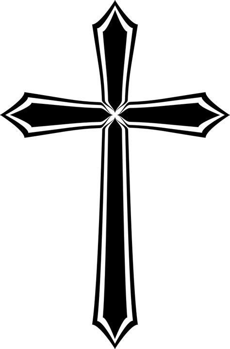 Gothic Cross Png Transparent Background Free Download 25647