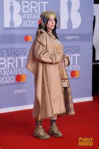 Billie Eilish Wears A Clear Visor To Brit Awards 2020 Photo 1288435