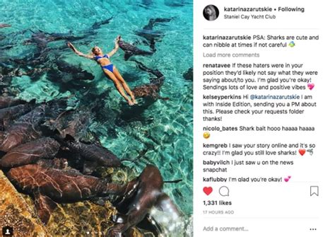 Instagram Model Gets Bitten Dragged Underwater While Posing With