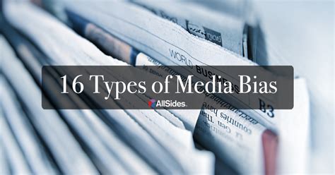 Examples Of Media Bias And How To Spot Them Allsides
