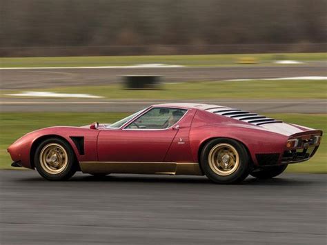 Achingly Gorgeous Super Rare 1971 Lamborghini Miura Svj Will Fetch 25