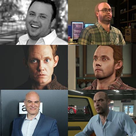 Gta V Voice Actors Comparison