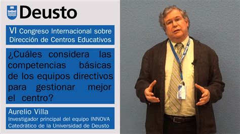 Aurelio Villa Vi Congreso Internacional Sobre Dirección De Centros