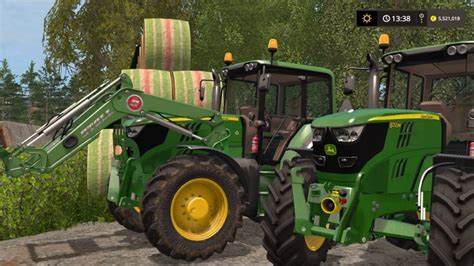 John Deere 6m Series V2 Fs17 Mod Mod For Landwirtschafts Simulator