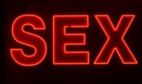 Premium Photo Sex Word Written In Lighttbox Neon Lights