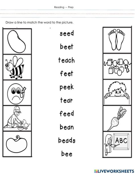 Long Vowel Ee Worksheet Phonics Worksheets Cvc Words Worksheets Phonics