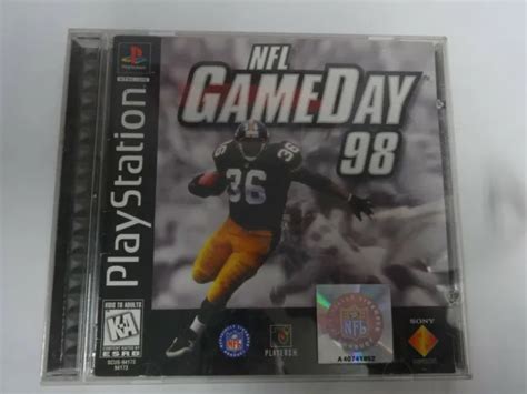 Nfl Gameday 98 Sony Playstation One Ps1 Game Complete 1407 Picclick